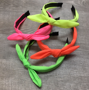 Neon Bow Headband