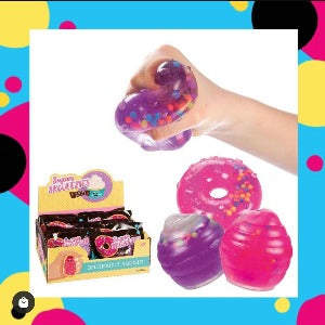 Donut or cupcake squish toy