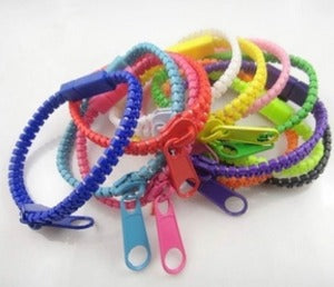 Zipper bracelets